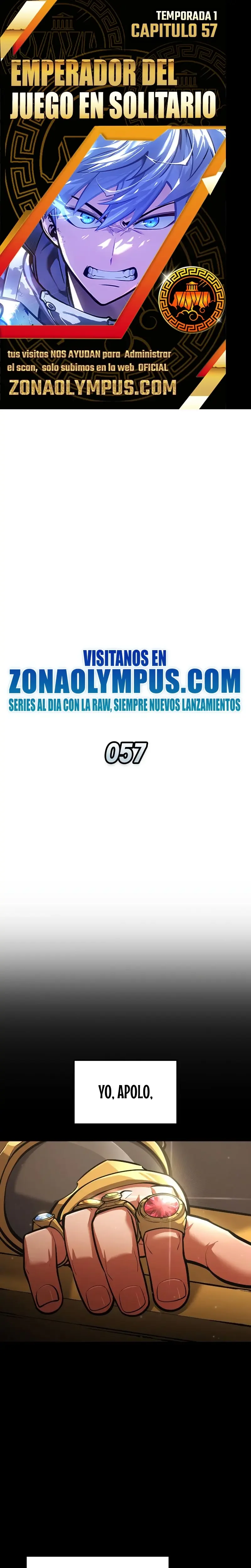 Emperador Del Juego en Solitario Capítulo 57 - página 1