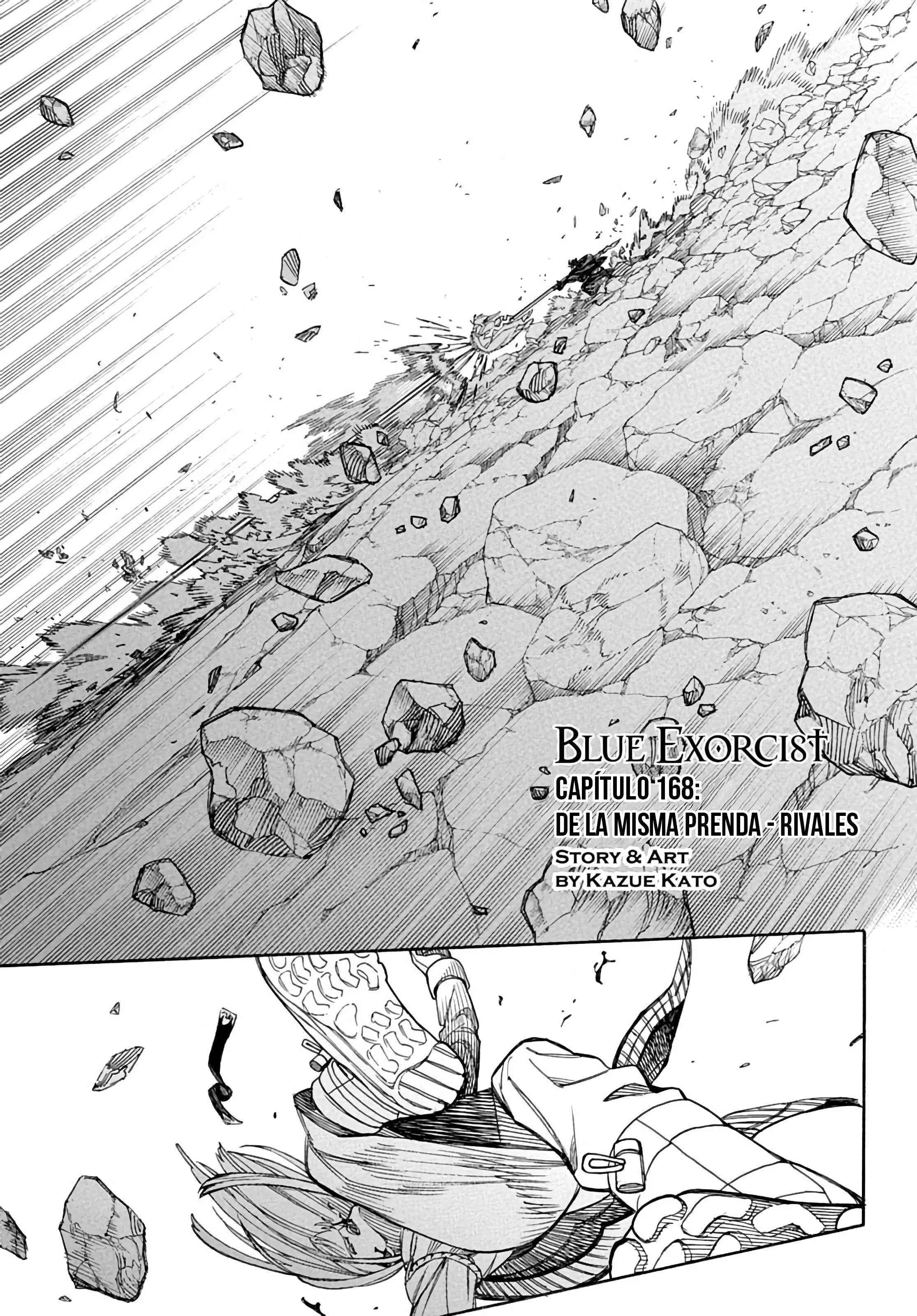 Ao No Exorcist Capítulo 168 - página 3