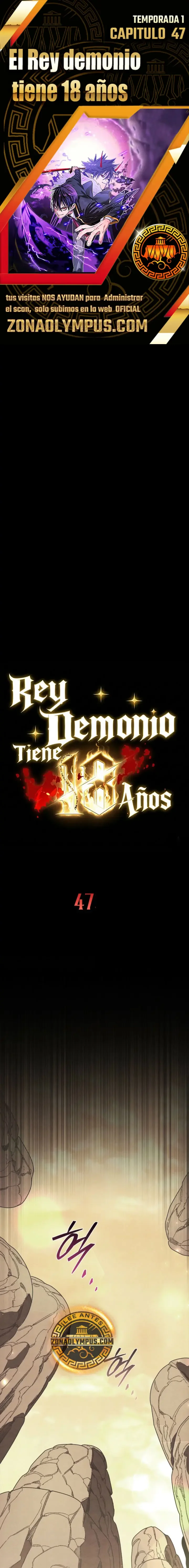 El Rey Demonio de 18 años Capítulo 47 - página 1