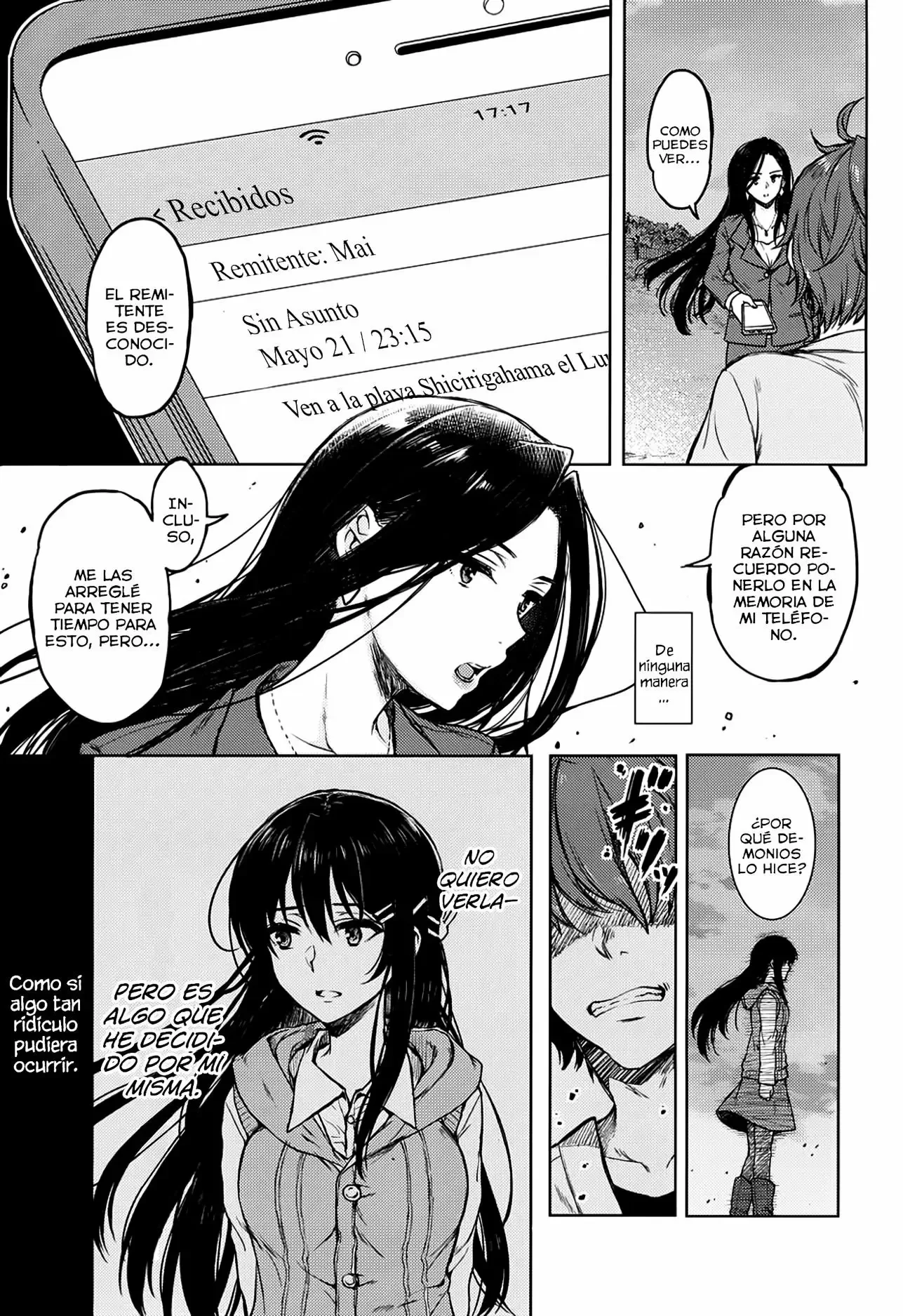 Seishun Buta Yarou wa Bunny Girl Senpai no Yume wo Minai Capítulo 14 - página 6