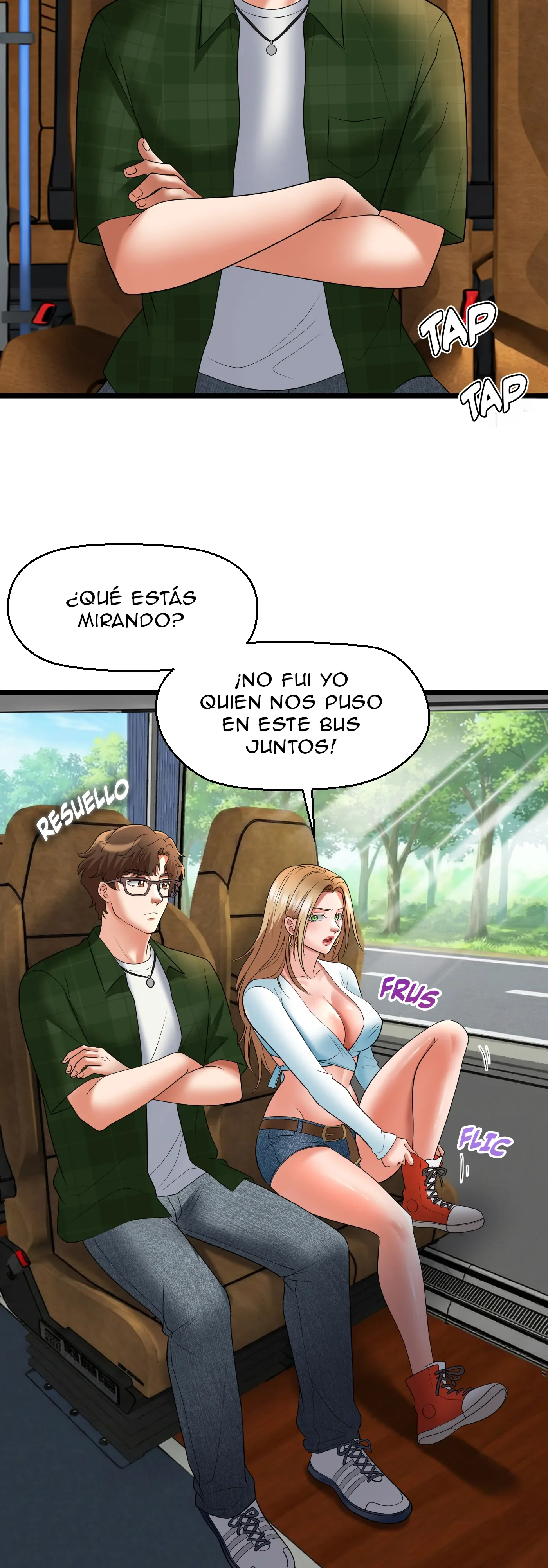 En ruta con mi hermanastra (Sin censura) Capítulo 1 - página 24