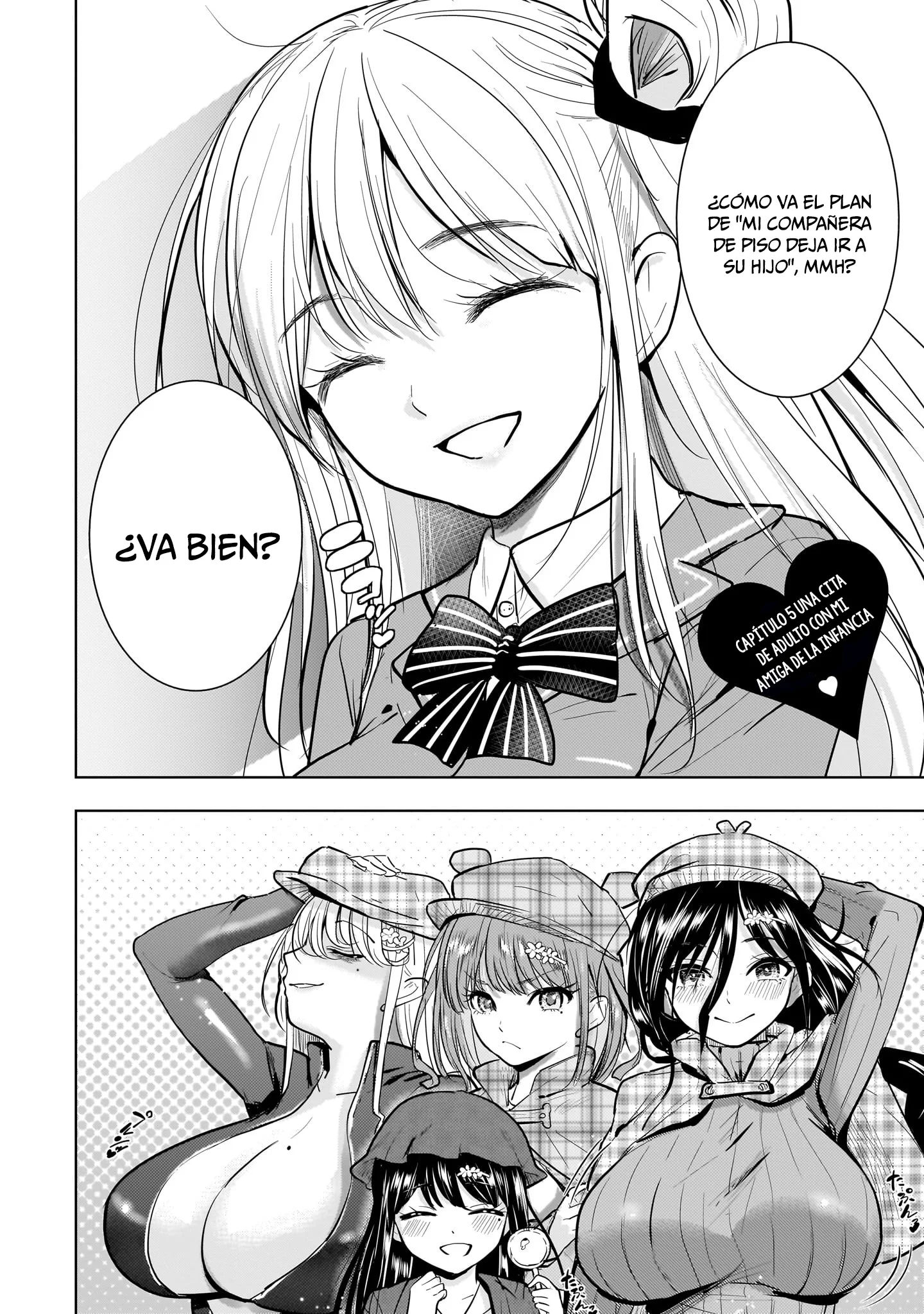 Yonin no Mama no Sei de Ore no Rabukome ga Mama Naranai Capítulo 5 - página 8
