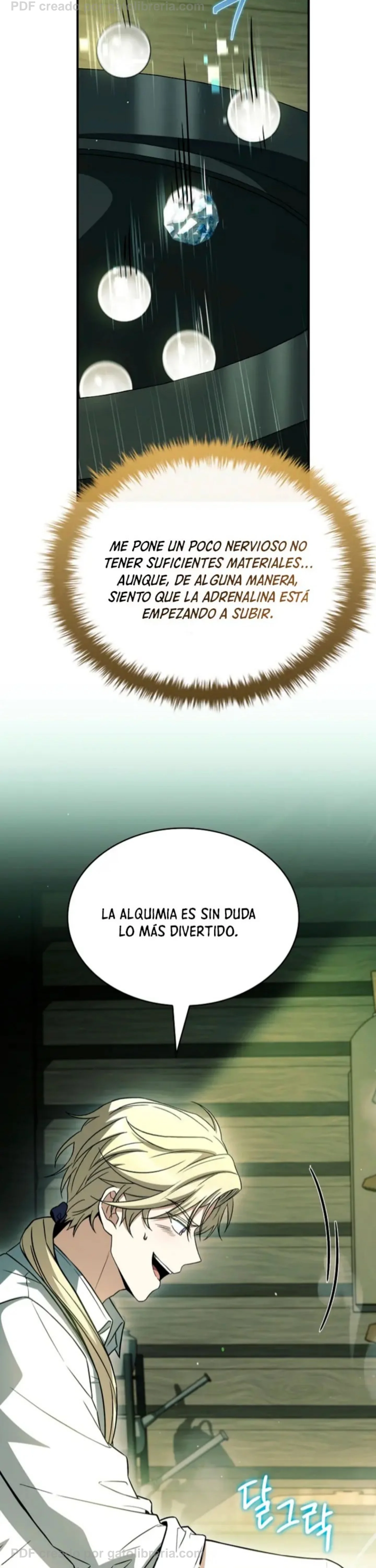 No me interesa ser el sucesor; mejor me dedicaré a sanar. Capítulo 25 - página 37