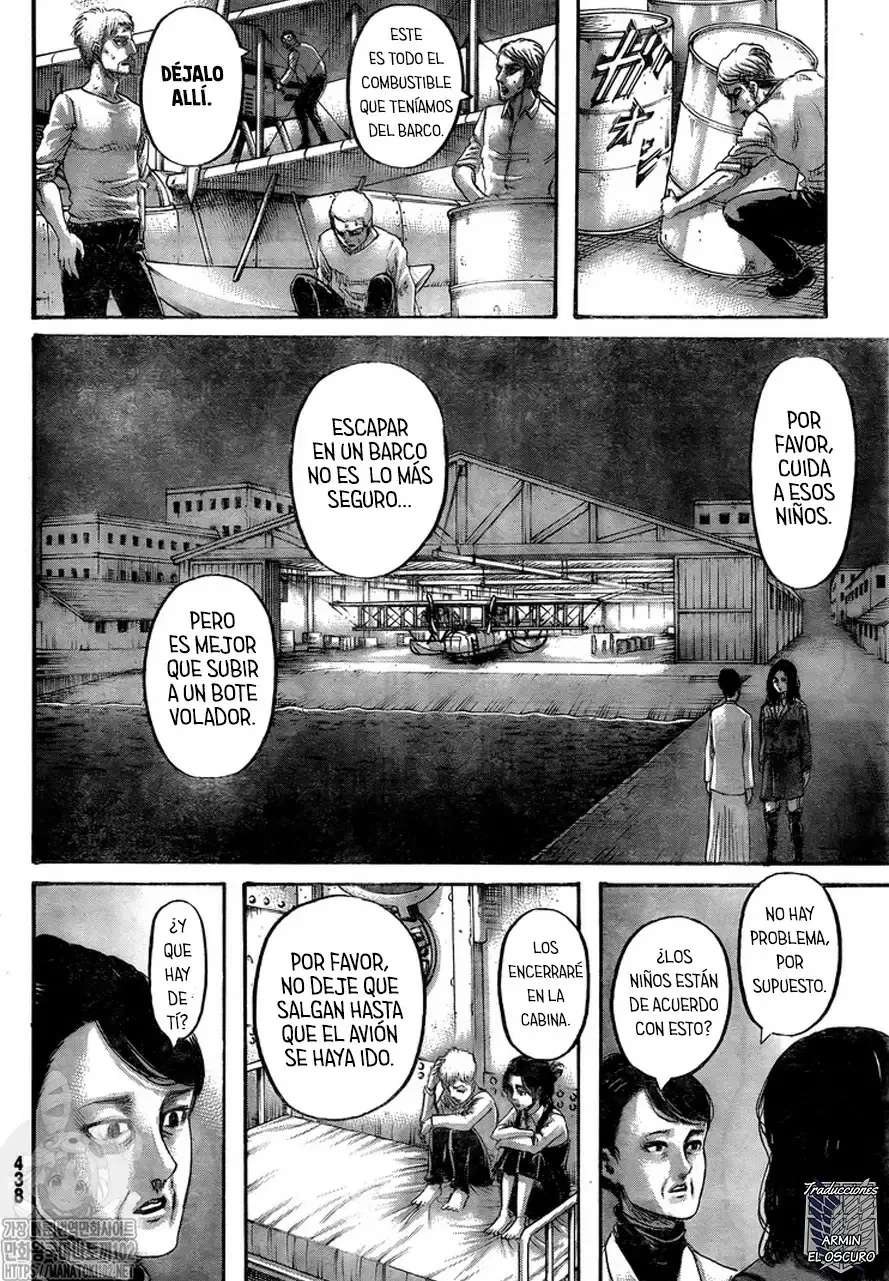 Shingeki no Kyojin Capítulo 132 - página 15