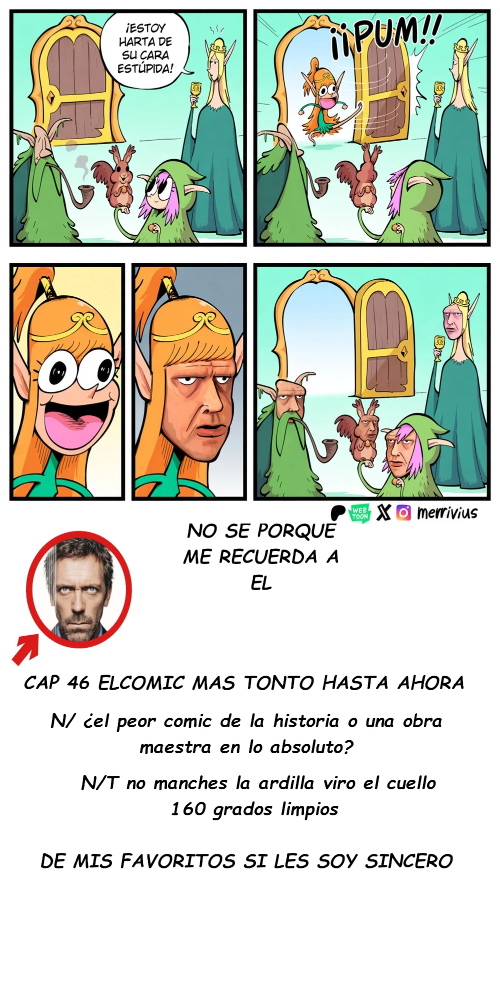 la elfa humanofobica Capítulo 46 - página 1