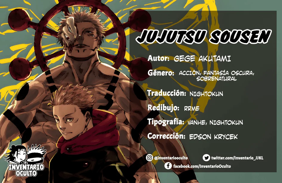 Jujutsu Kaisen Sousen Capítulo 1 - página 1