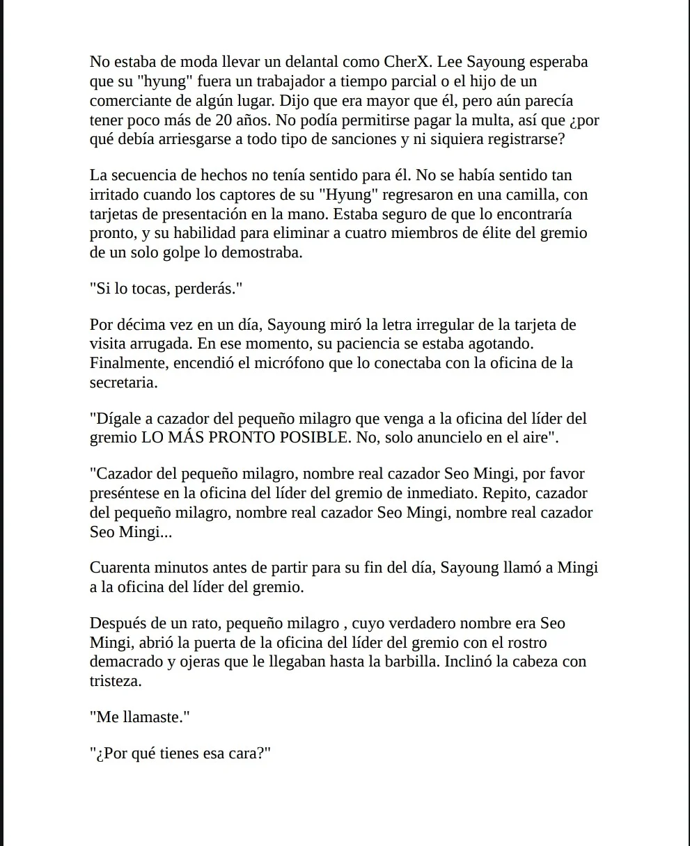 El cazador quiere vivir tranquilamente Capítulo 12 - página 3