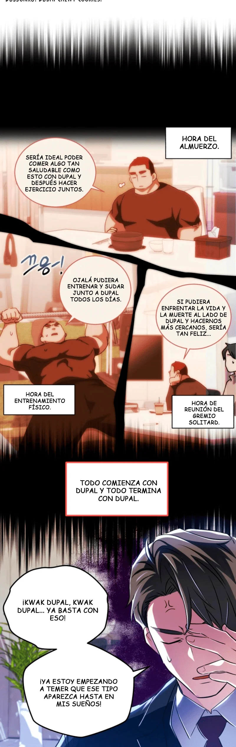 Incluso un ser supremo es papá por primera vez Capítulo 43 - página 8