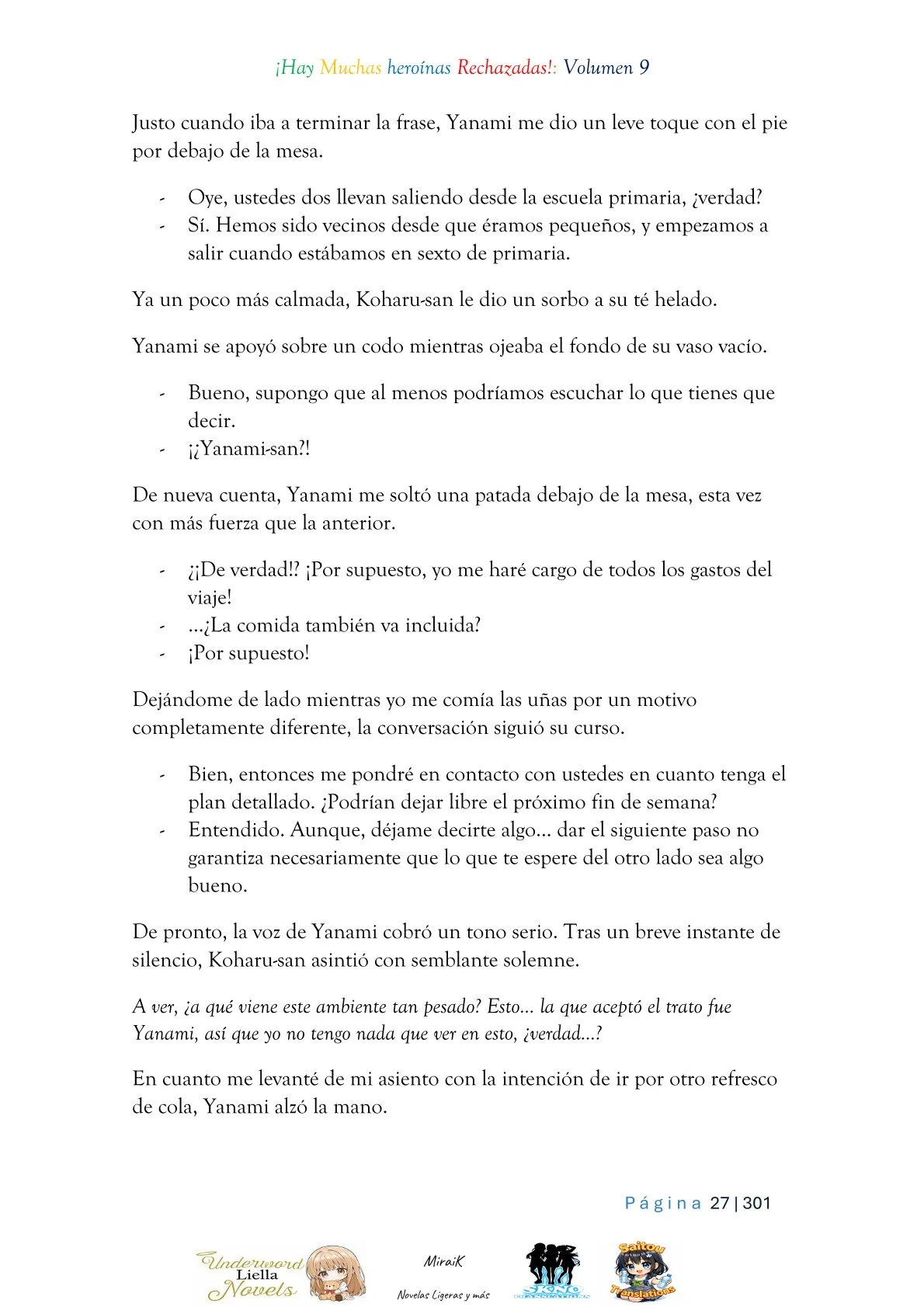 Makeine: Too Many Losing Heroines! Capítulo 9.1 - página 25