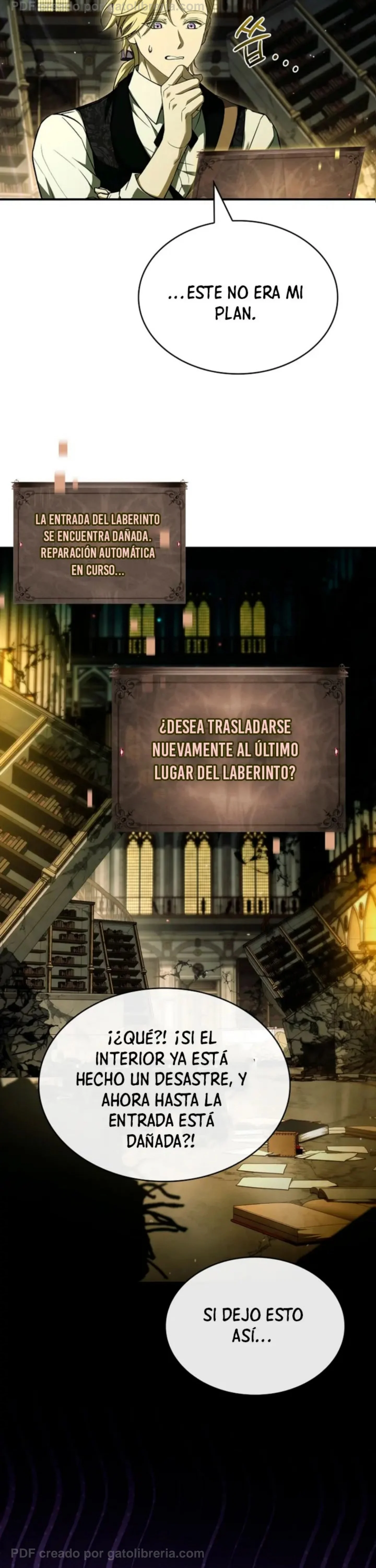 No me interesa ser el sucesor; mejor me dedicaré a sanar. Capítulo 22 - página 21