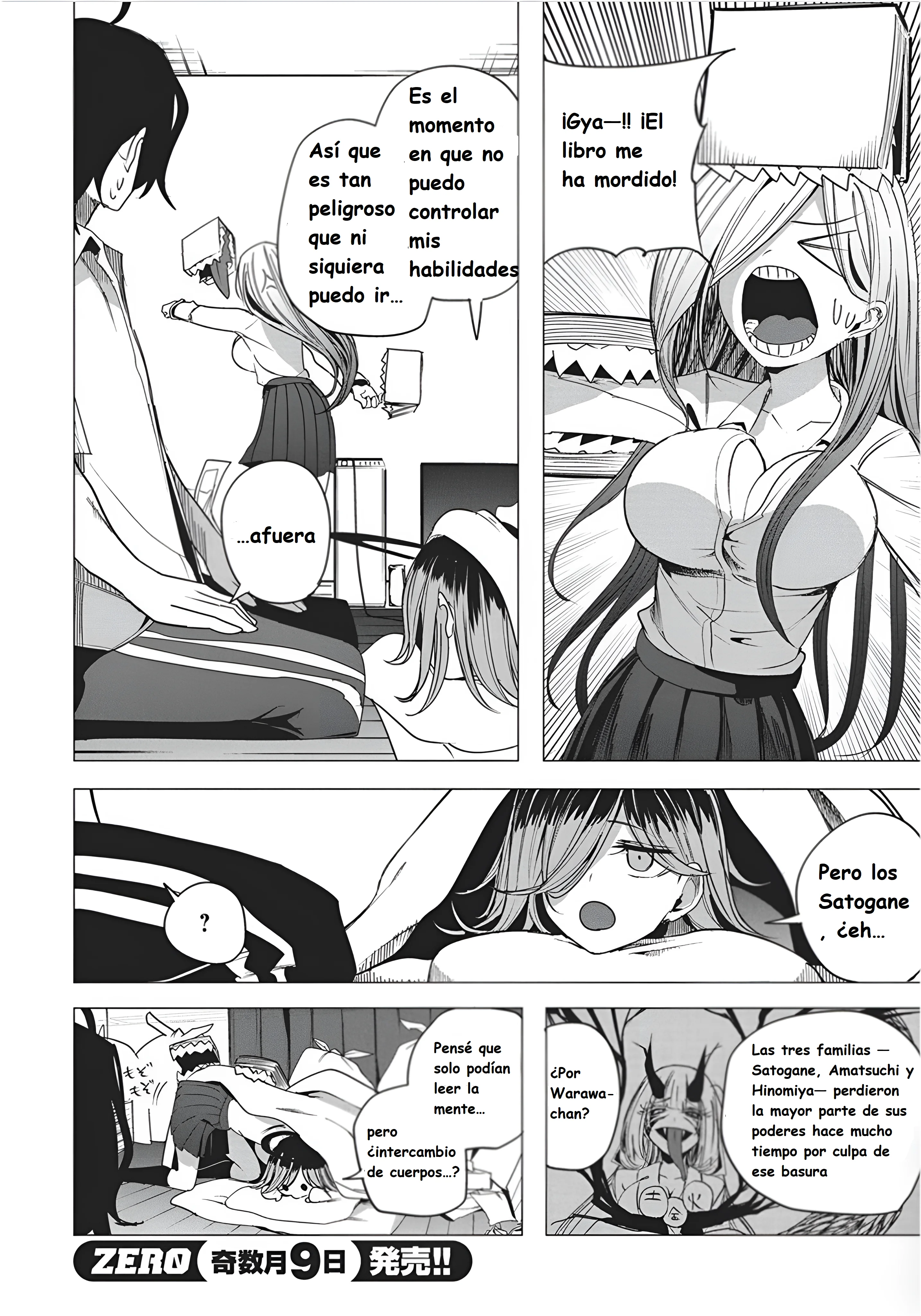 Mizuki-senpai Es Una Adivinadora De Amor Capítulo 49 - página 4