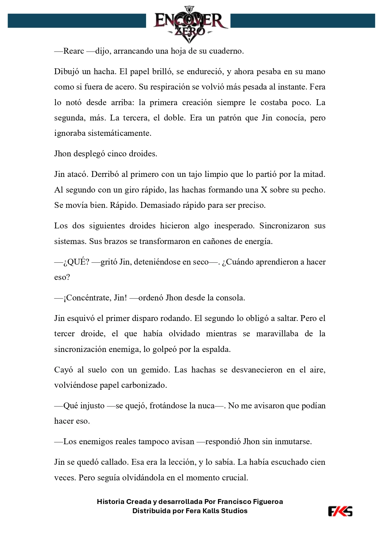 Encover:Zero Capítulo 2 - página 2