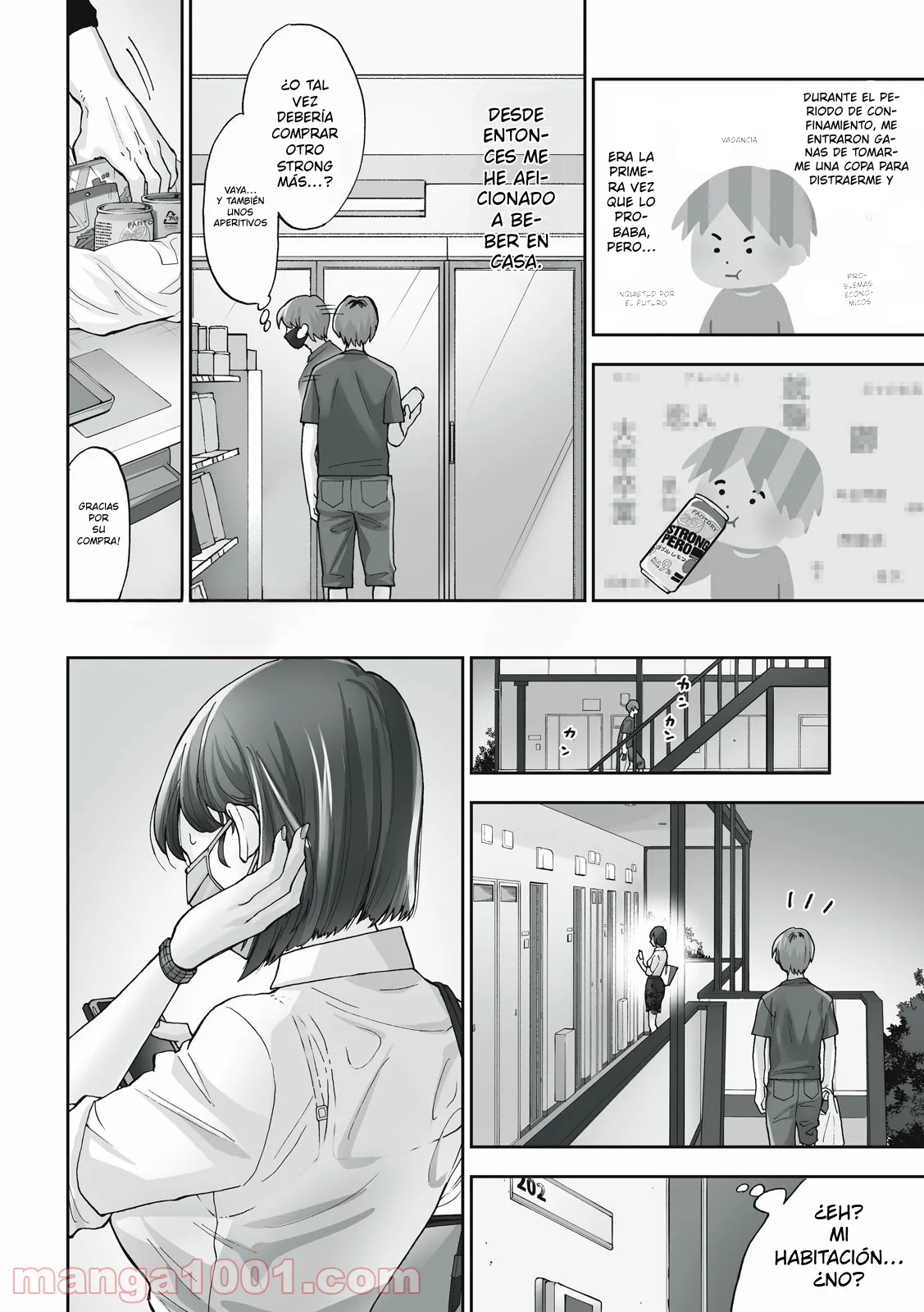 Hitodzuma no Kuchibiru ha Kan Chuuhai no Aji ga Shite Capítulo 1 - página 8
