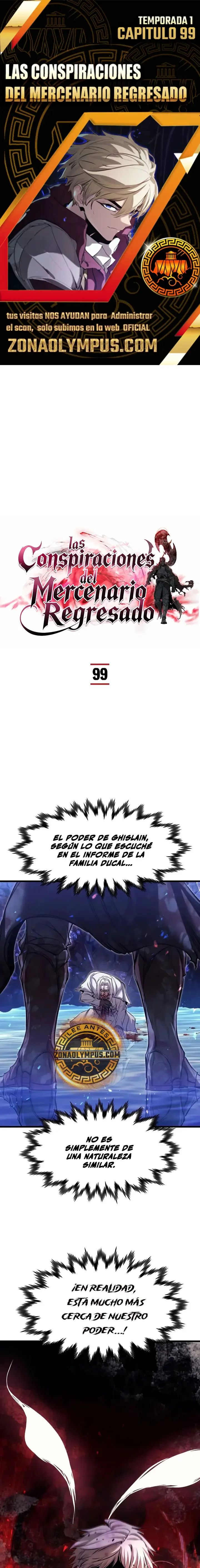 Las conspiraciones del mercenario regresado Capítulo 99 - página 1