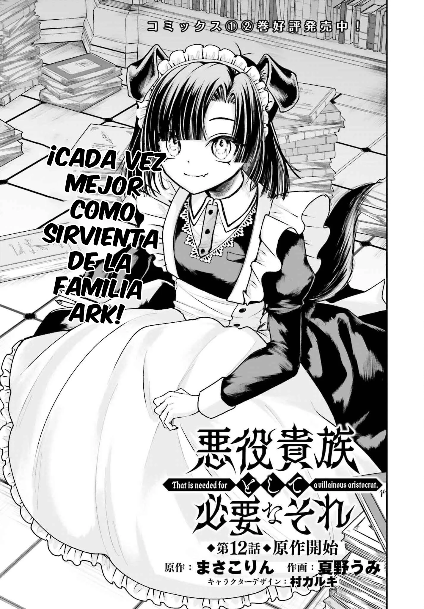 Akuyaku Kizoku to shite Hitsuyou na Sore Capítulo 12 - página 2
