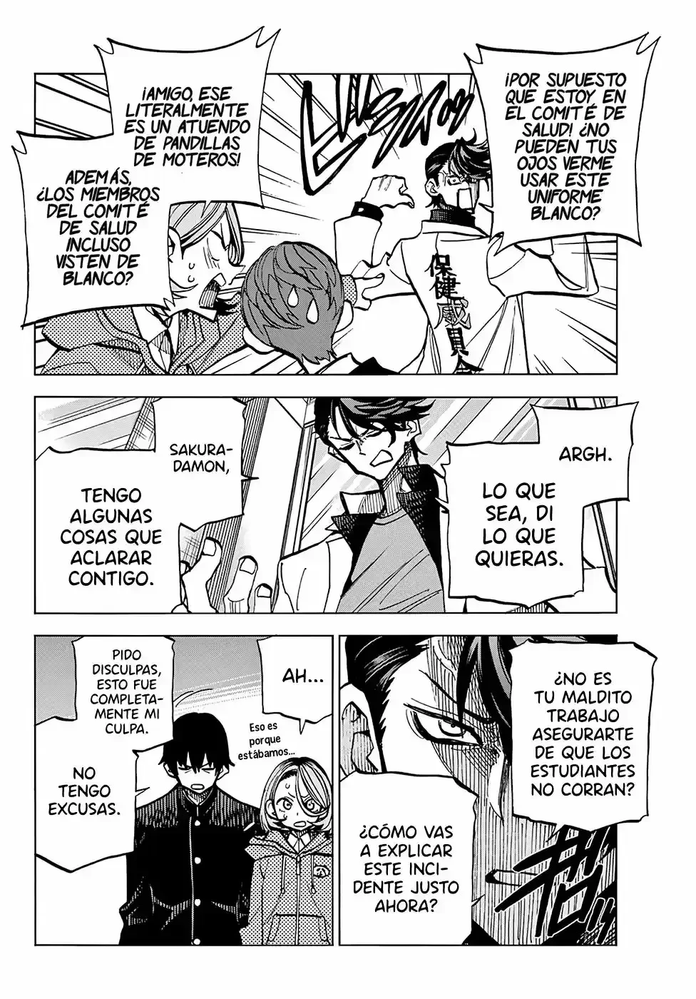 Ponkotsu Fuukiiin to Skaato take ga Futekisetsu na JK no Hanashi Capítulo 4 - página 8