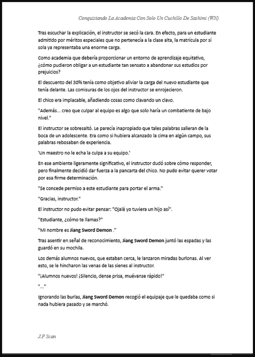 Conquistando La Academia Con Solo Un Cuchillo de Sashimi Capítulo 1 - página 6