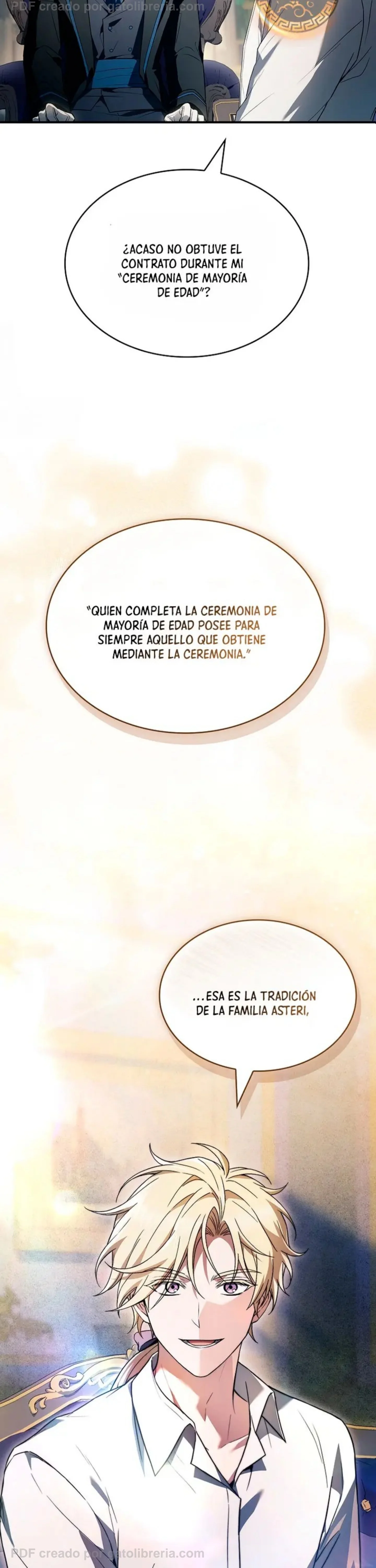 No me interesa ser el sucesor; mejor me dedicaré a sanar. Capítulo 28 - página 9