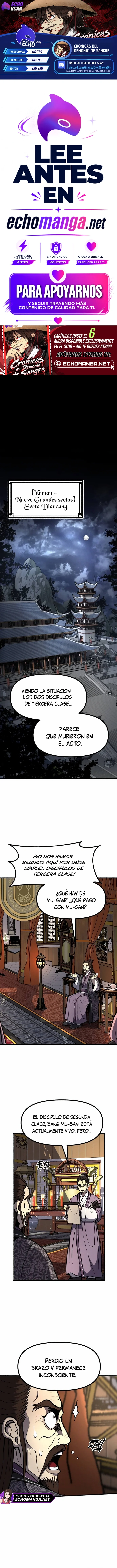 Crónicas del demonio de sangre Capítulo 2 - página 1