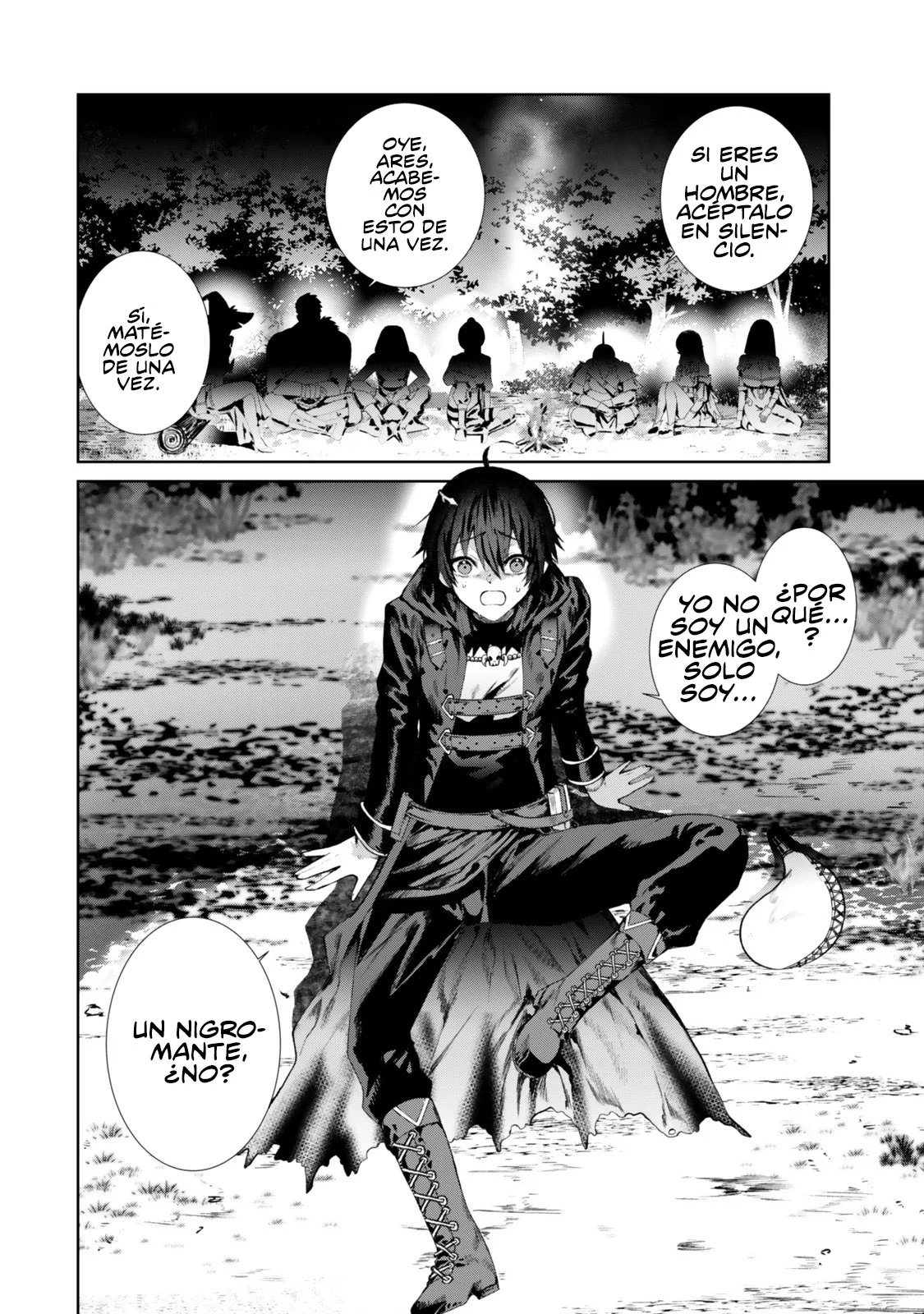 Nakama ni Uragirare Shokei Sareta Shireijutsushi, Undead-ka Shiteita Eiyuu 10000-nin o Sosei Shi Saikyou no Oukoku o Tsukuri Fukushuu o Kaishi Suru~An'ei no Gyokuza ni Eirei wa Tsudou~ Capítulo 1 - página 5