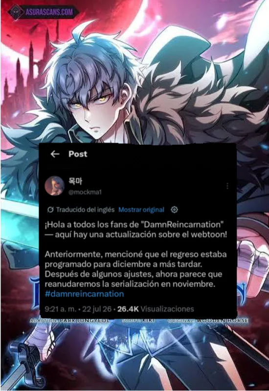 Maldita Reencarnacion Capítulo 81.2 - página 1
