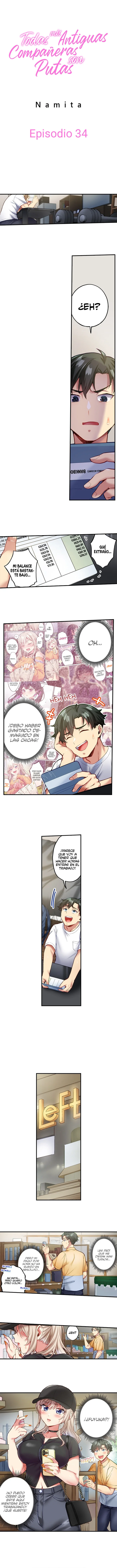 Todas mis Antiguas Compañeras de Clase son Putas Capítulo 34 - página 2