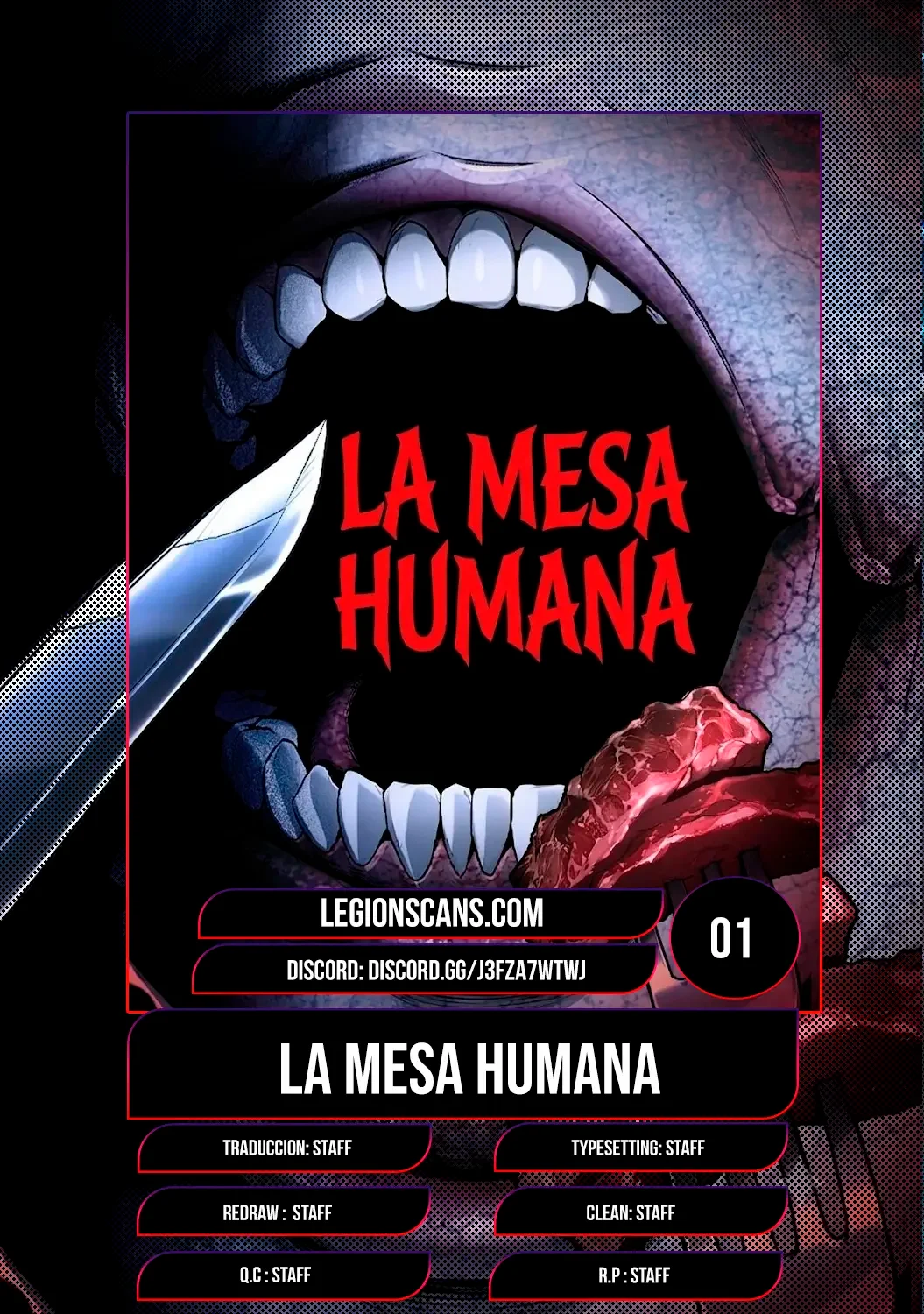 La Mesa Humana Capítulo 1 - página 1