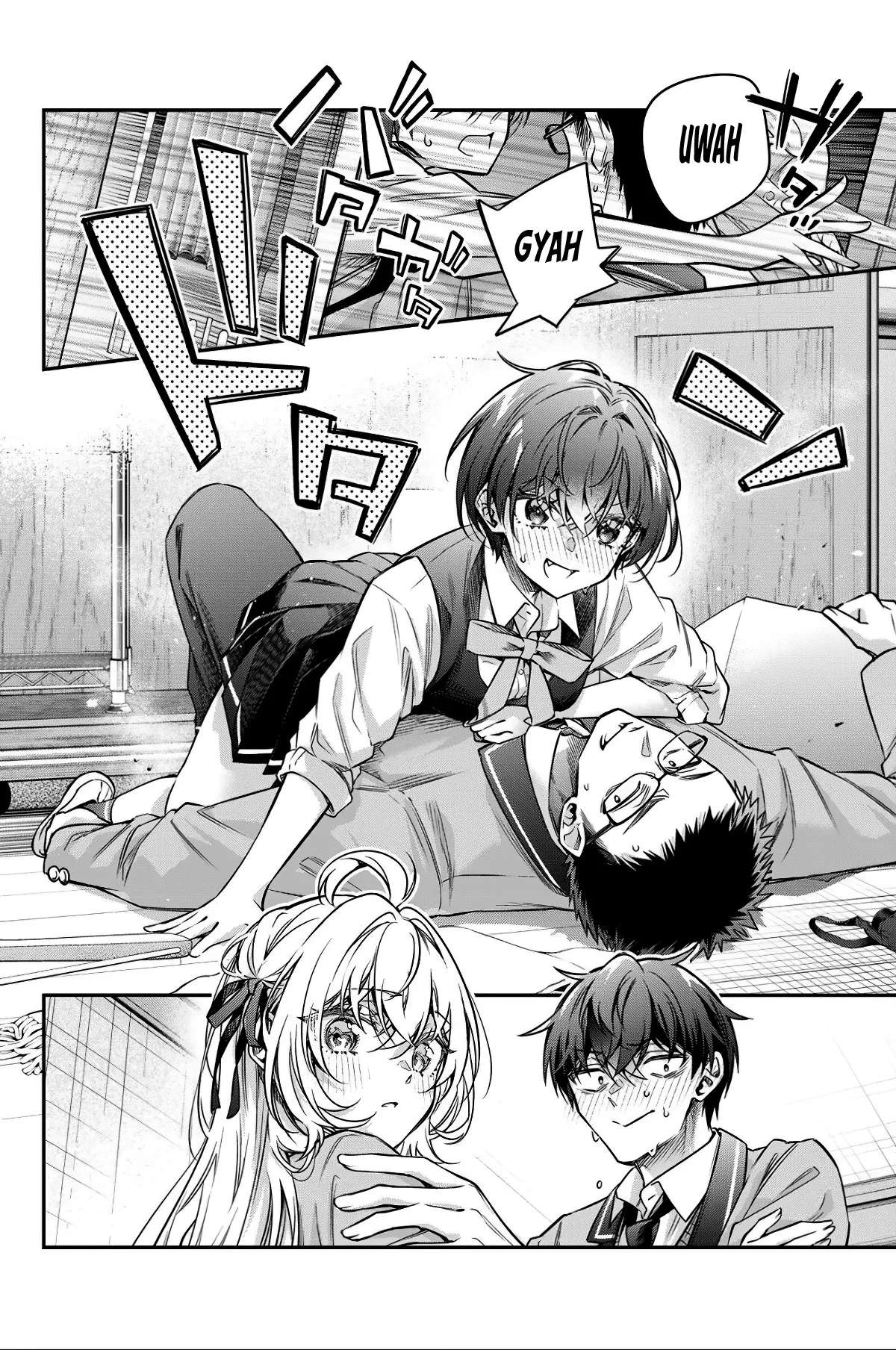 Alya-san, quien se sienta a mi lado, a veces susurra cosas dulces en ruso. Capítulo 72 - página 7