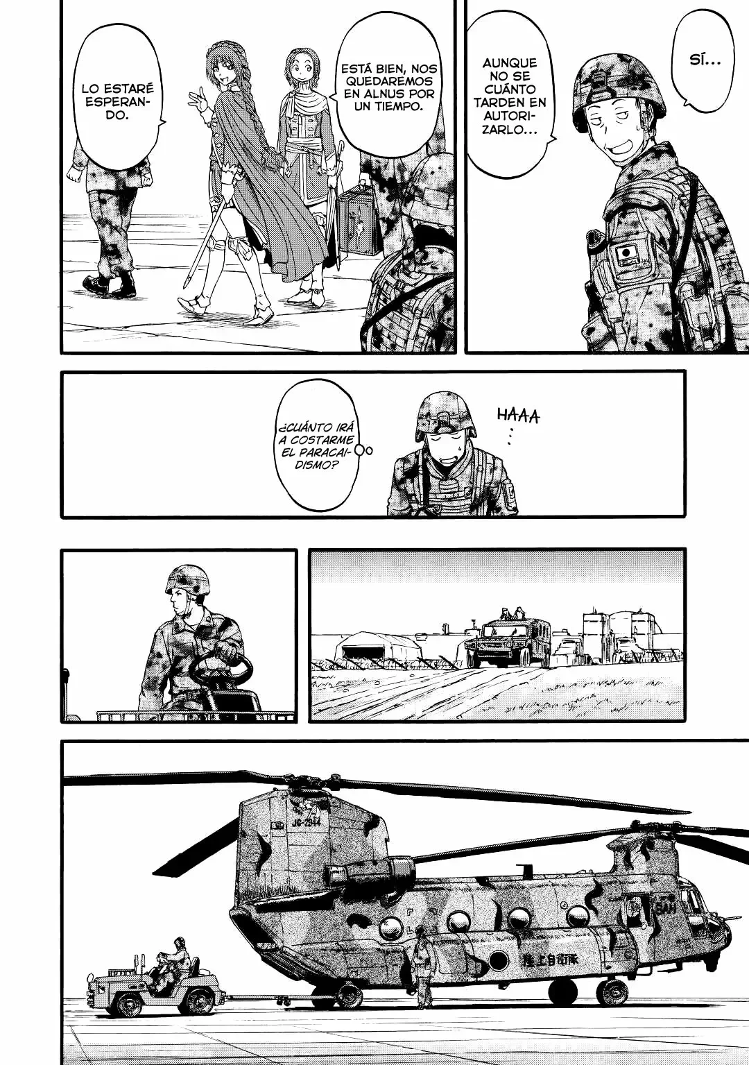 Gate: ¡Así lucharon allí las Fuerzas de Autodefensa de Japón! Capítulo 102 - página 13