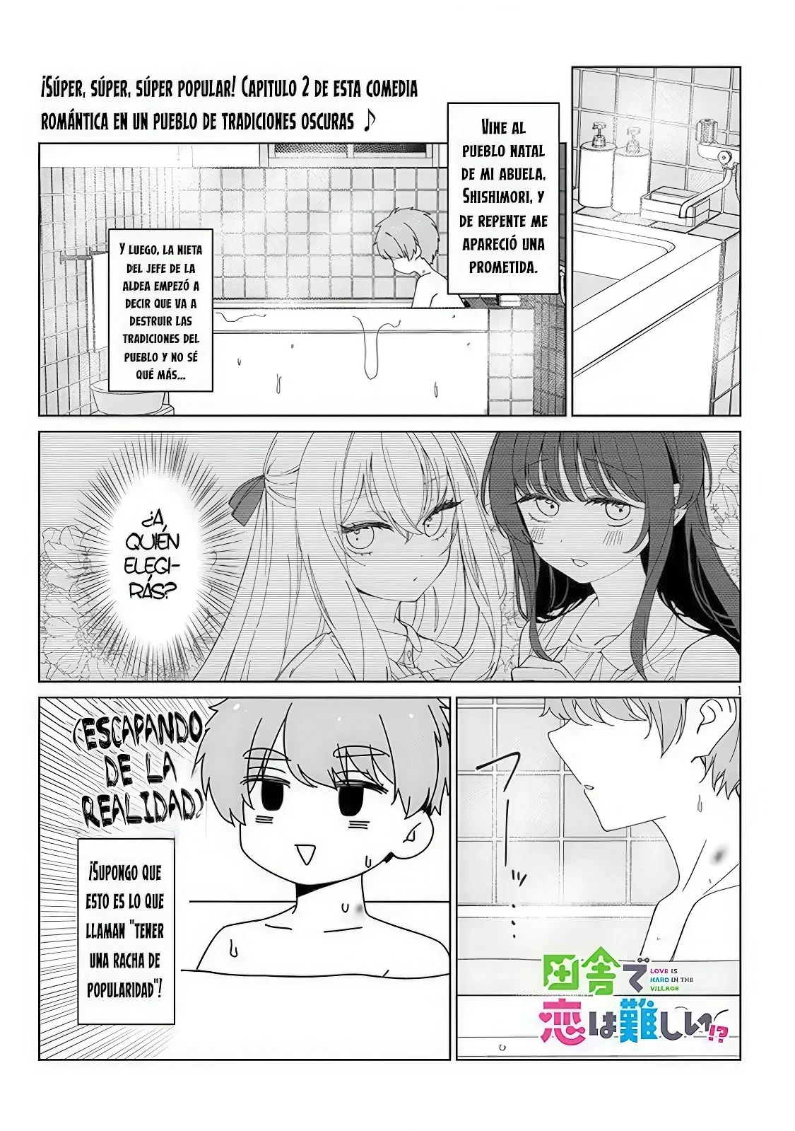 ¿Es difícil enamorarse en el campo? Capítulo 2 - página 3