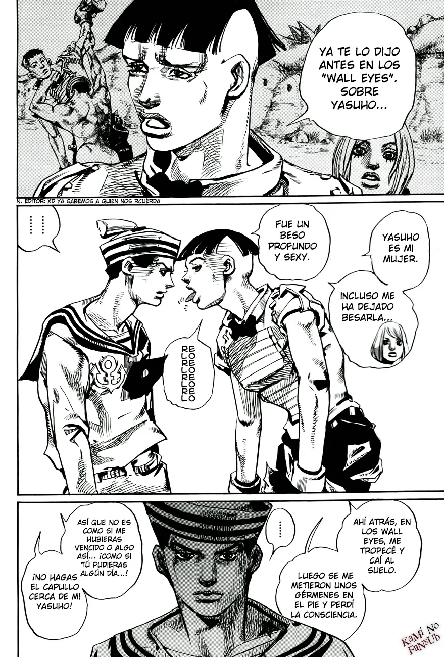 JoJo's Bizarre Adventure - Parte 8: JoJolion Capítulo 18 - página 17