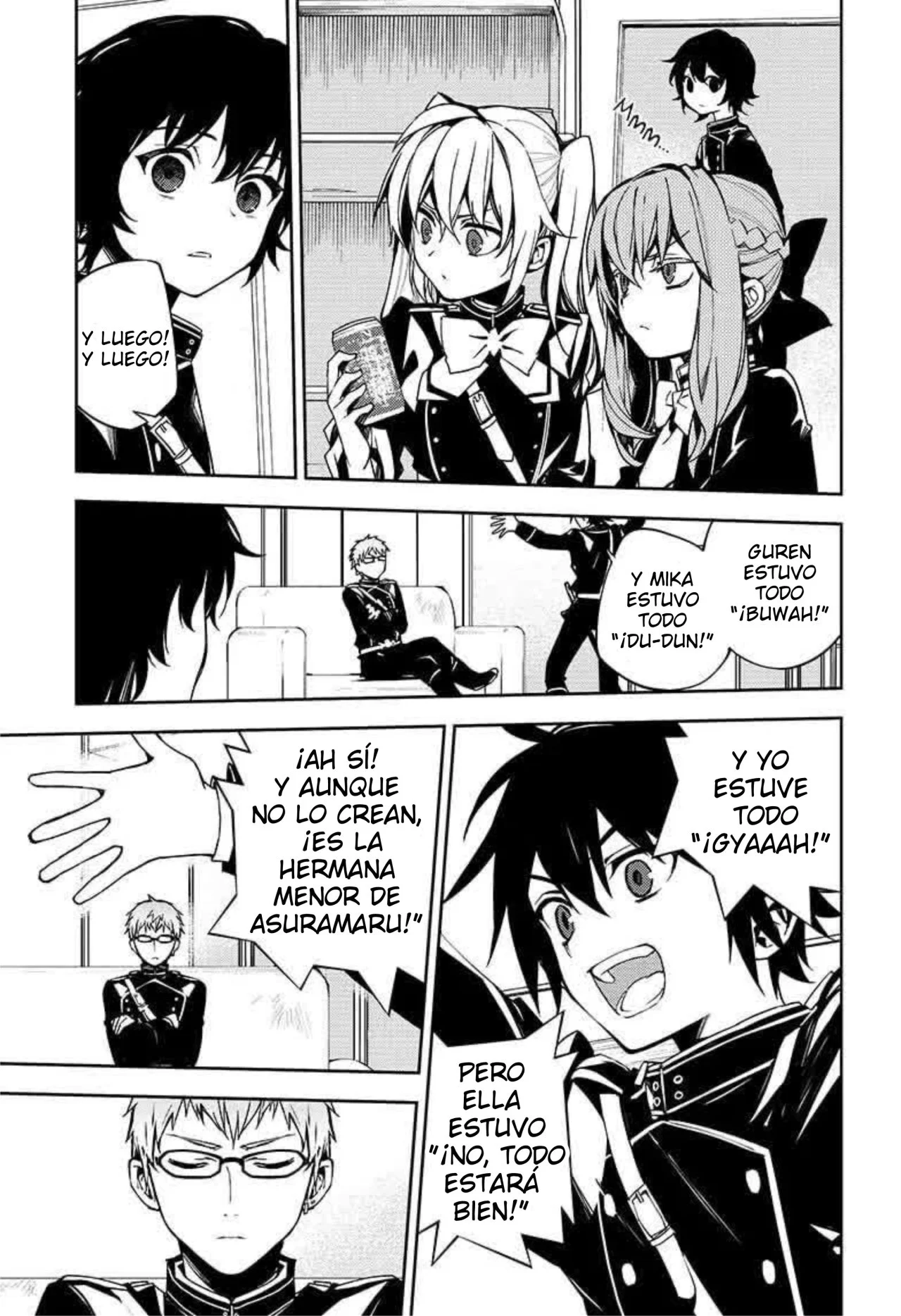 Owari no seraph Capítulo 95 - página 8