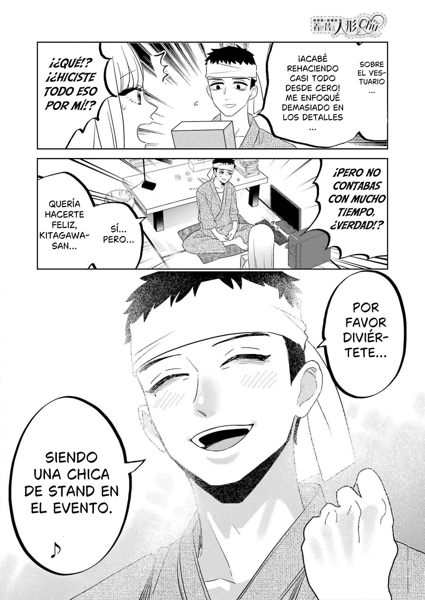 Kisekae Ningyou de Chu ♡ Capítulo 8 - página 6