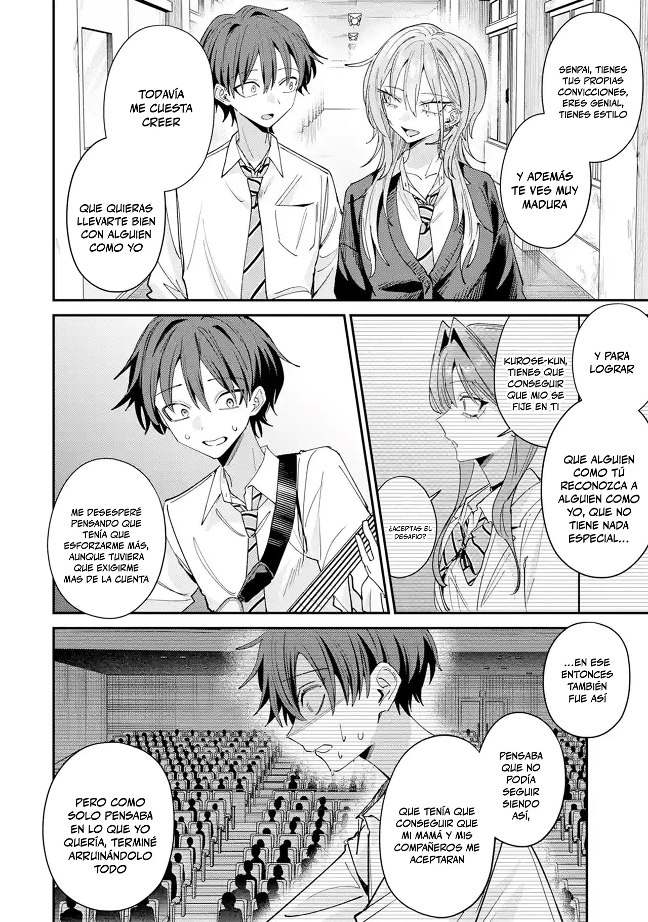 Haimiya-senpai wa Kowakute Kawaii Capítulo 44 - página 4