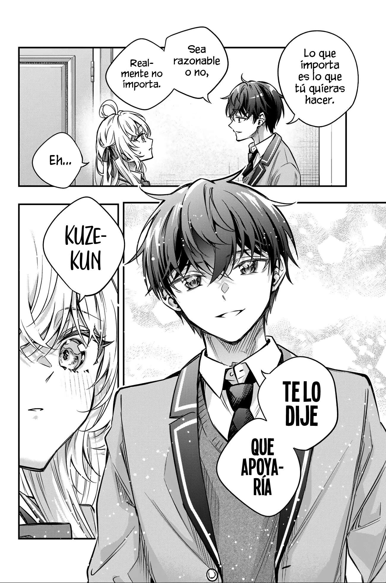 Alya-san, quien se sienta a mi lado, a veces susurra cosas dulces en ruso. Capítulo 71 - página 10