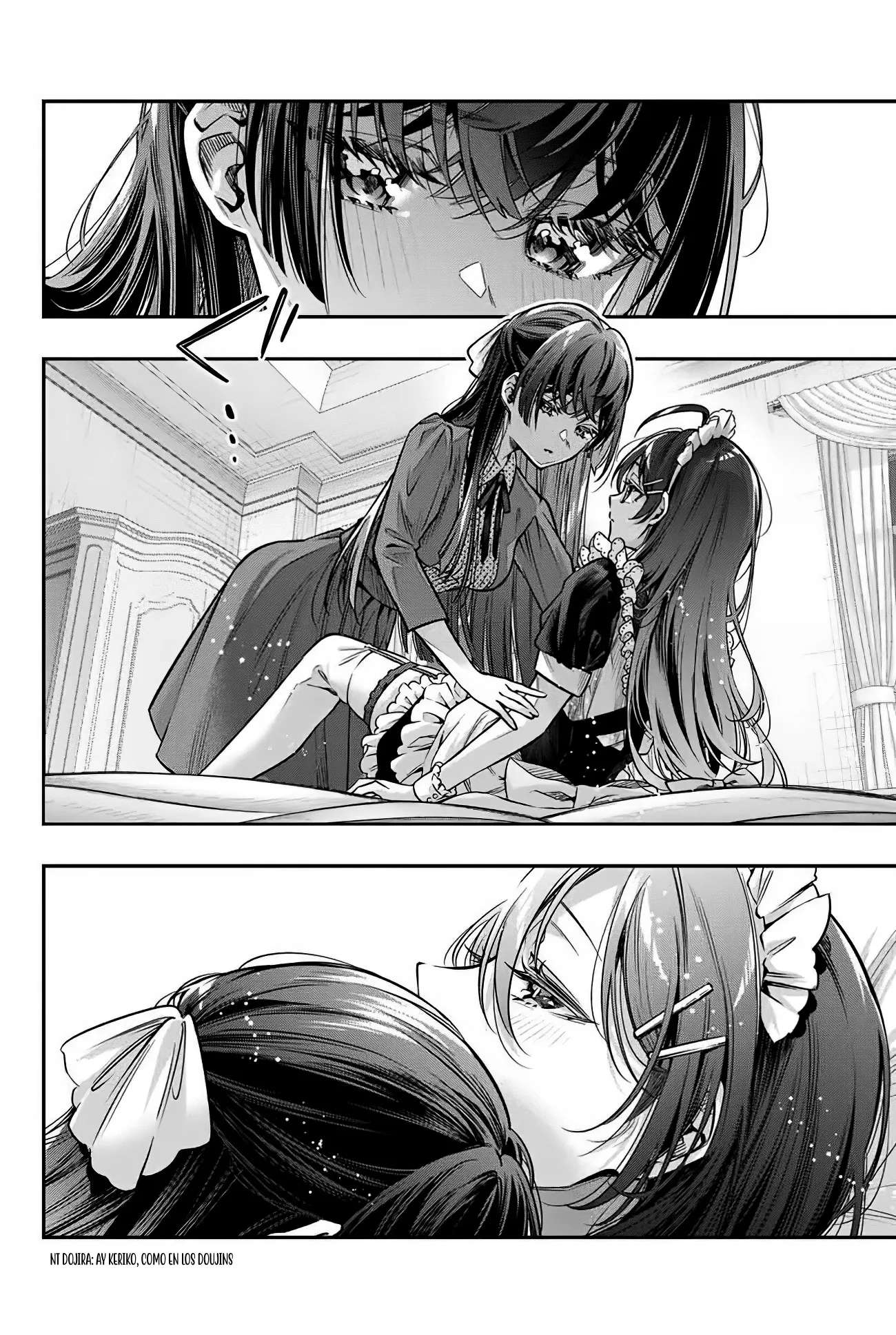 Alya-san, quien se sienta a mi lado, a veces susurra cosas dulces en ruso. Capítulo 69 - página 7