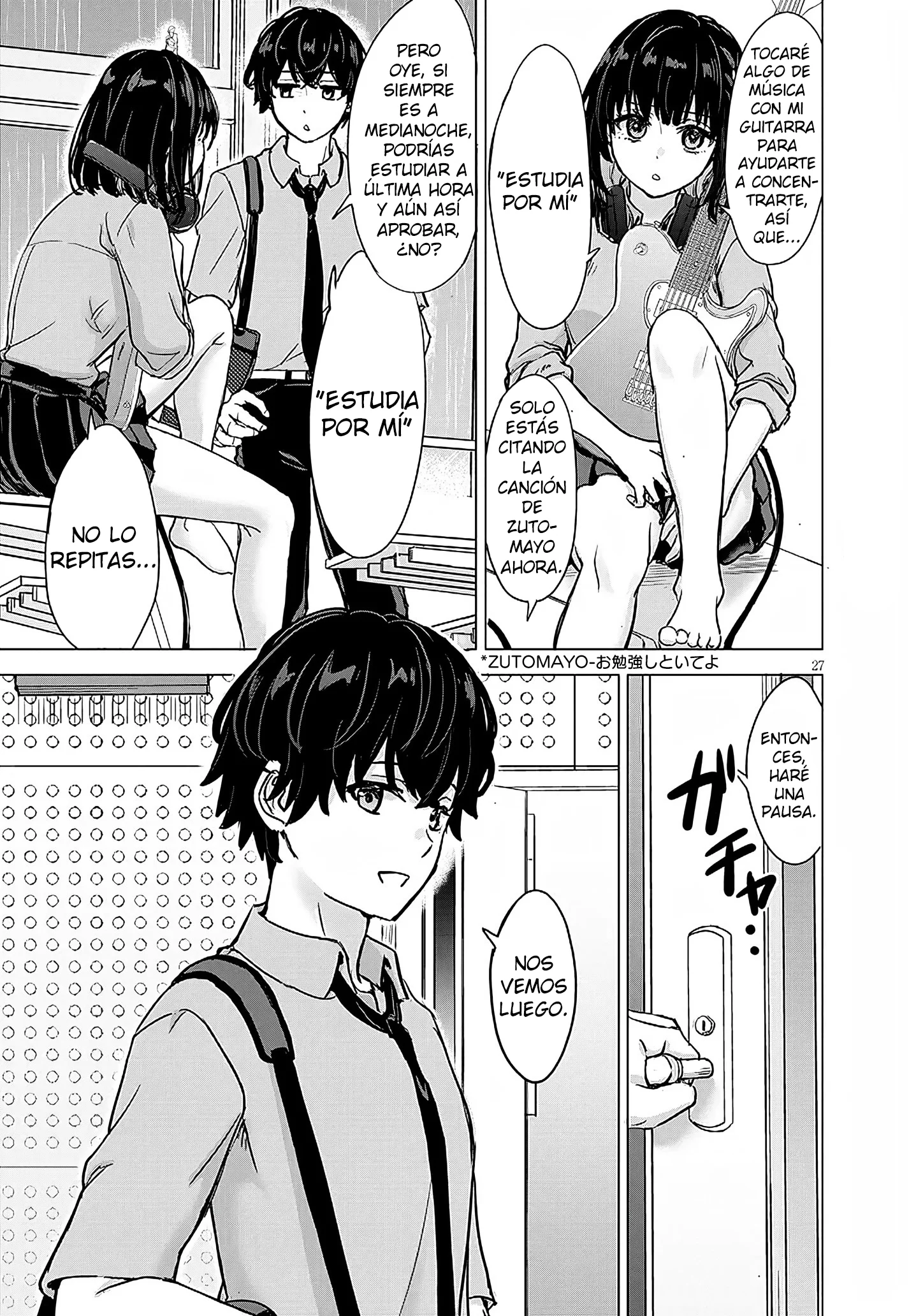 Amamori Junna wa Shitsudo ga Takai Capítulo 2 - página 28