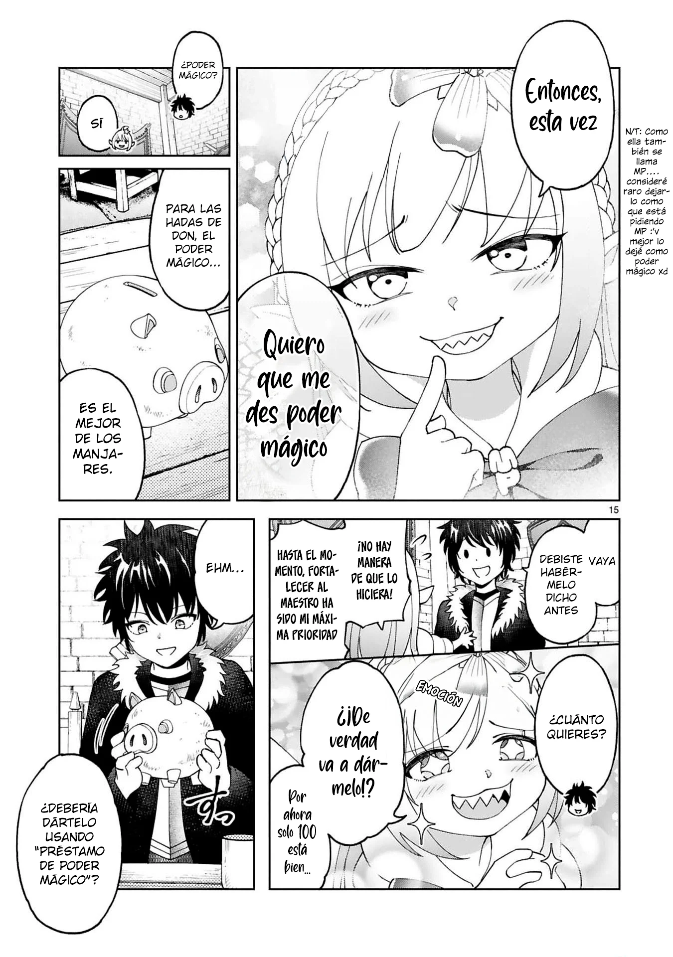 La magia que presté se cobra forzosamente mediante [pagos a plazos] Capítulo 6 - página 15