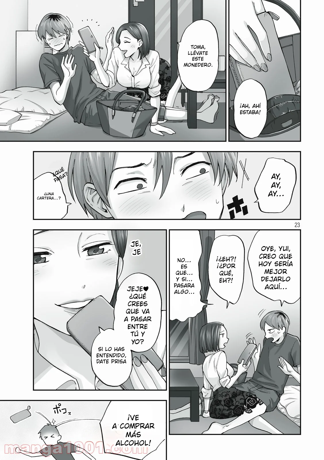 Hitodzuma no Kuchibiru ha Kan Chuuhai no Aji ga Shite Capítulo 1 - página 23
