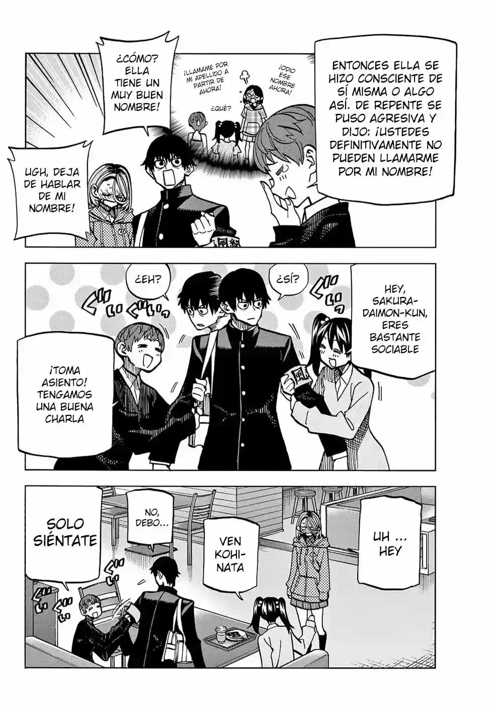 Ponkotsu Fuukiiin to Skaato take ga Futekisetsu na JK no Hanashi Capítulo 3 - página 8