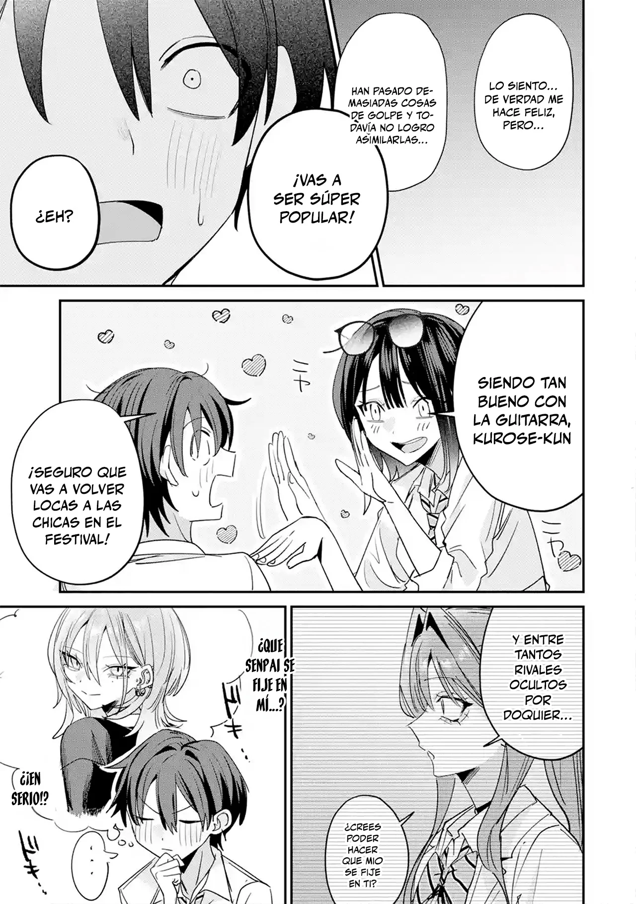 Haimiya-senpai wa Kowakute Kawaii Capítulo 37 - página 16