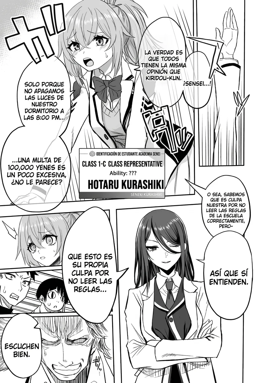 Inou Gakuen no Saikyou wa Heion ni Hisomu Capítulo 1 - página 6