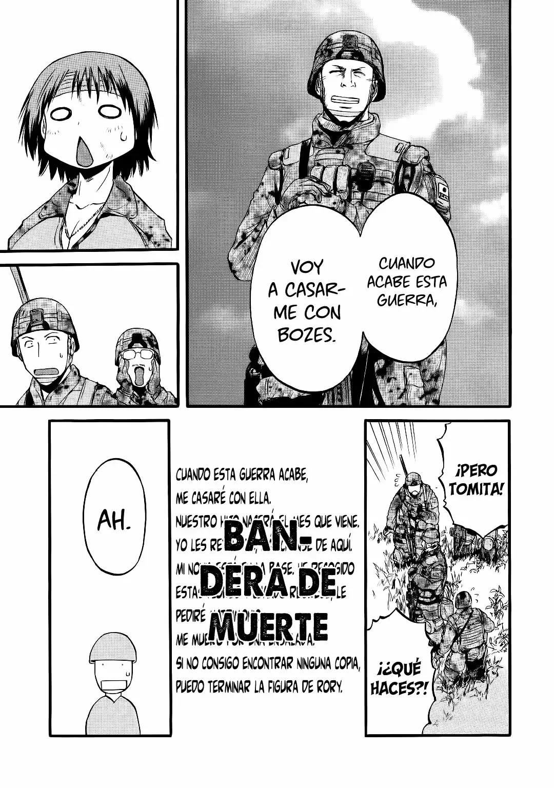Gate: ¡Así lucharon allí las Fuerzas de Autodefensa de Japón! Capítulo 89 - página 34
