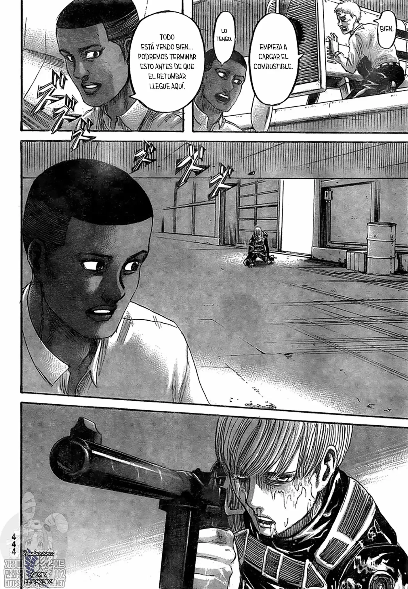 Shingeki no Kyojin Capítulo 132 - página 21