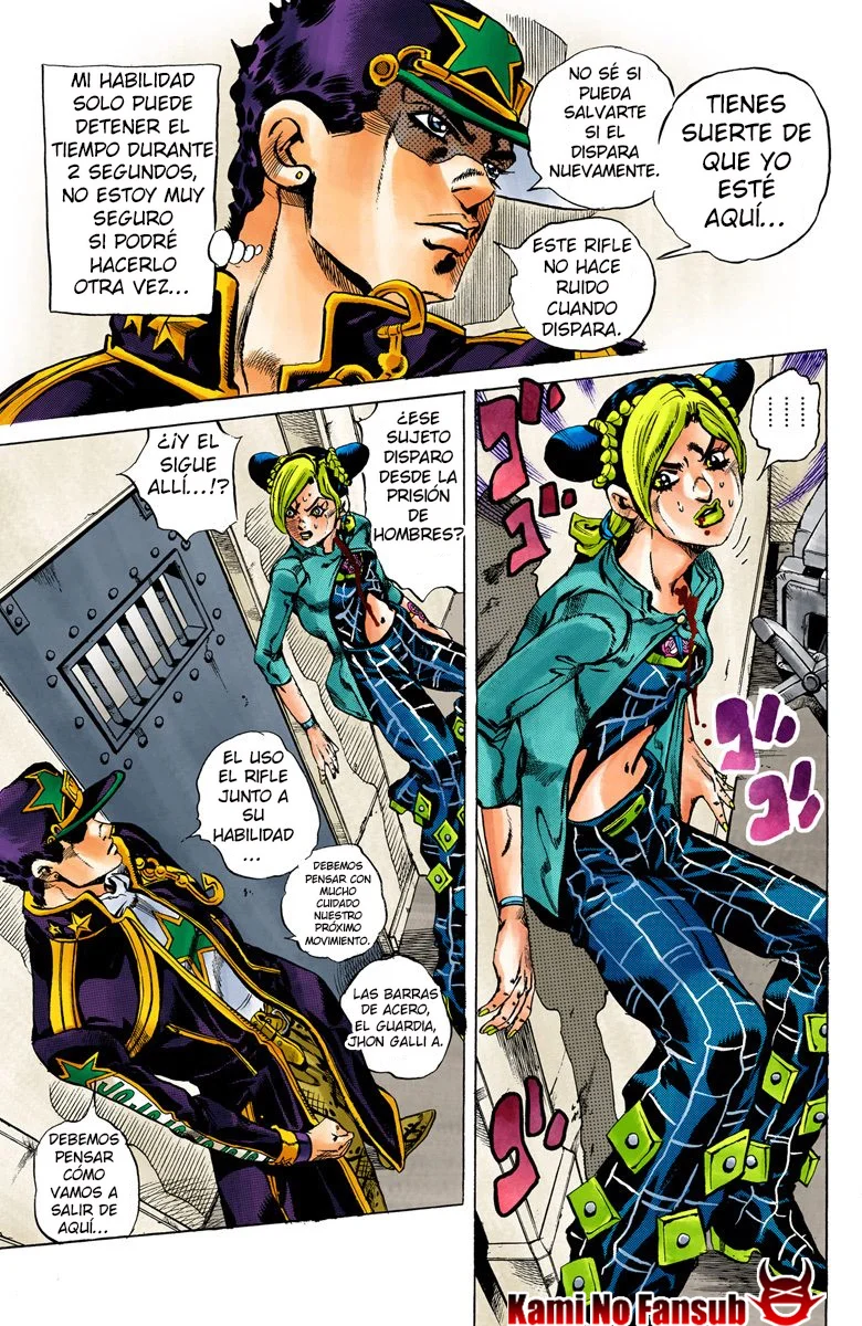 JoJo's Bizarre Adventure - Parte 6: Stone Ocean Capítulo 13 - página 7