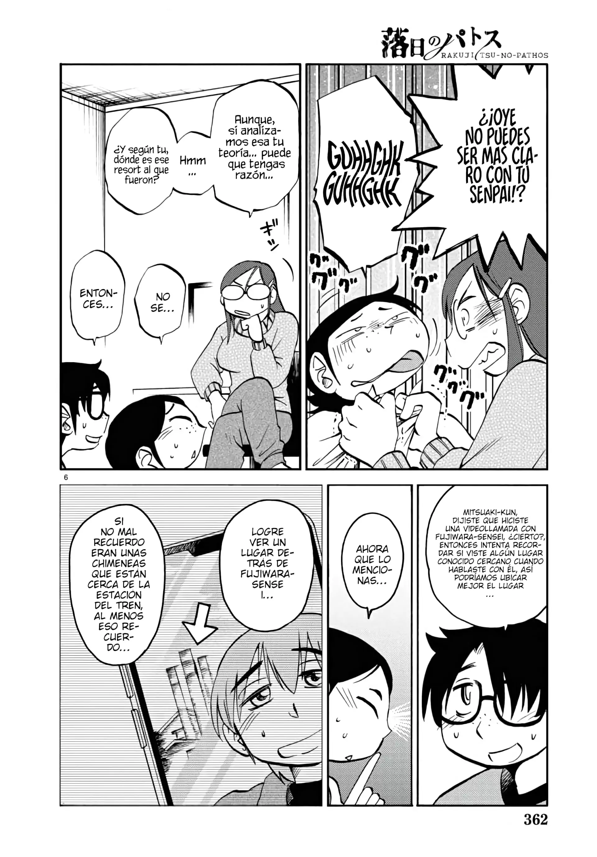 Rakujitsu no Pathos Capítulo 122 - página 7