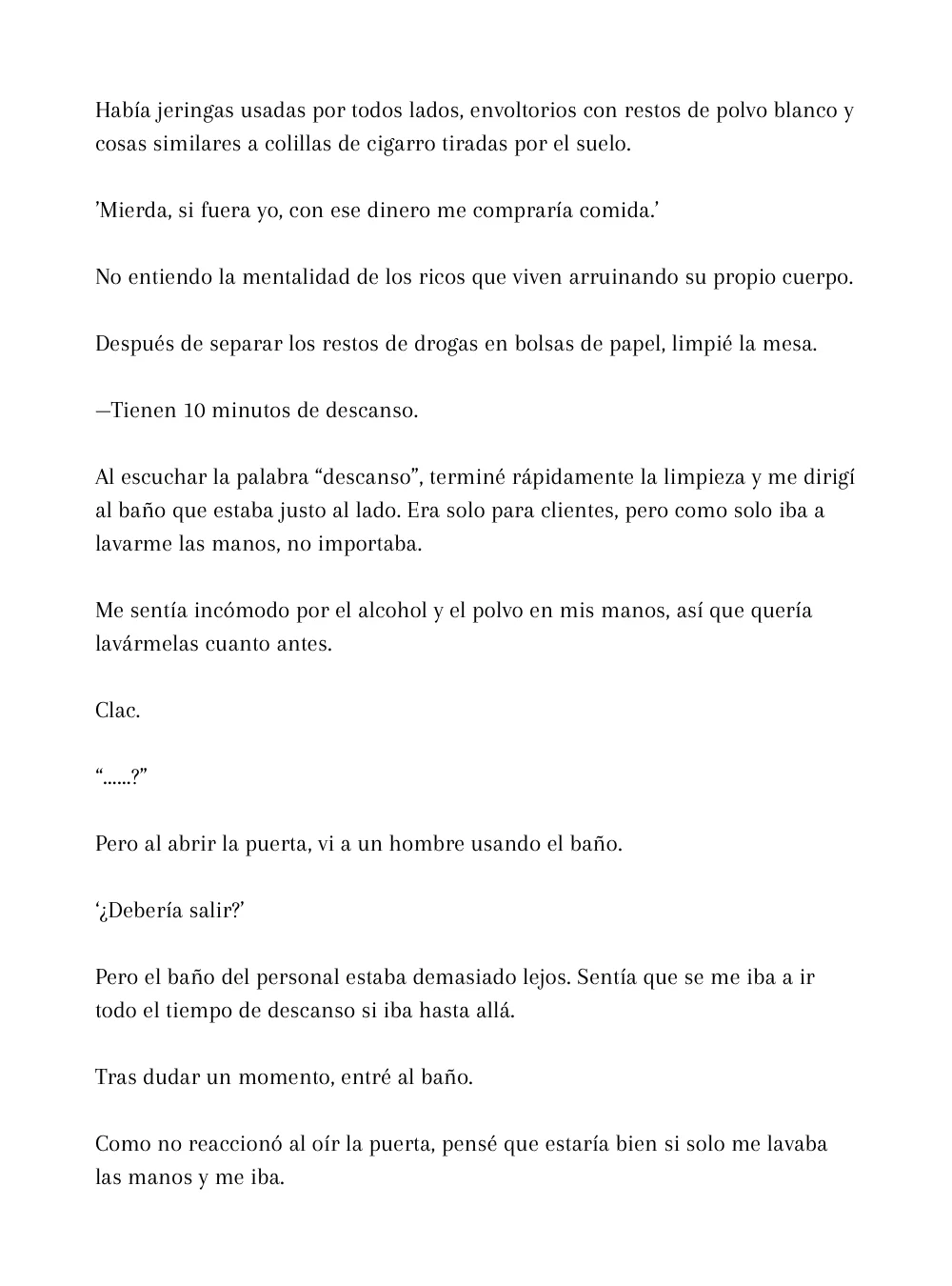 Soy solo un extra, pero un asesino me está persiguiendo Capítulo 21 - página 5