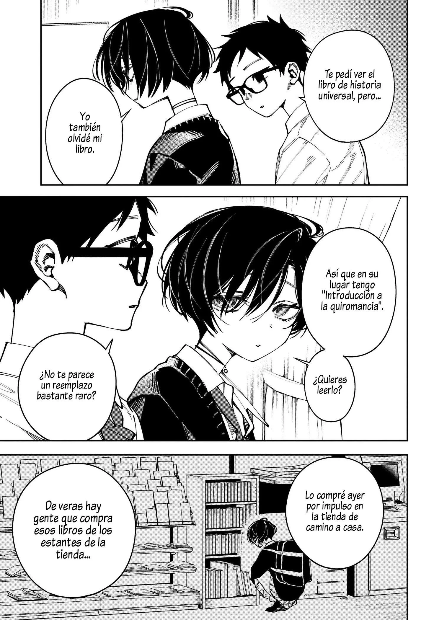 Morino-san No Me Deja En Paz Capítulo 1 - página 7