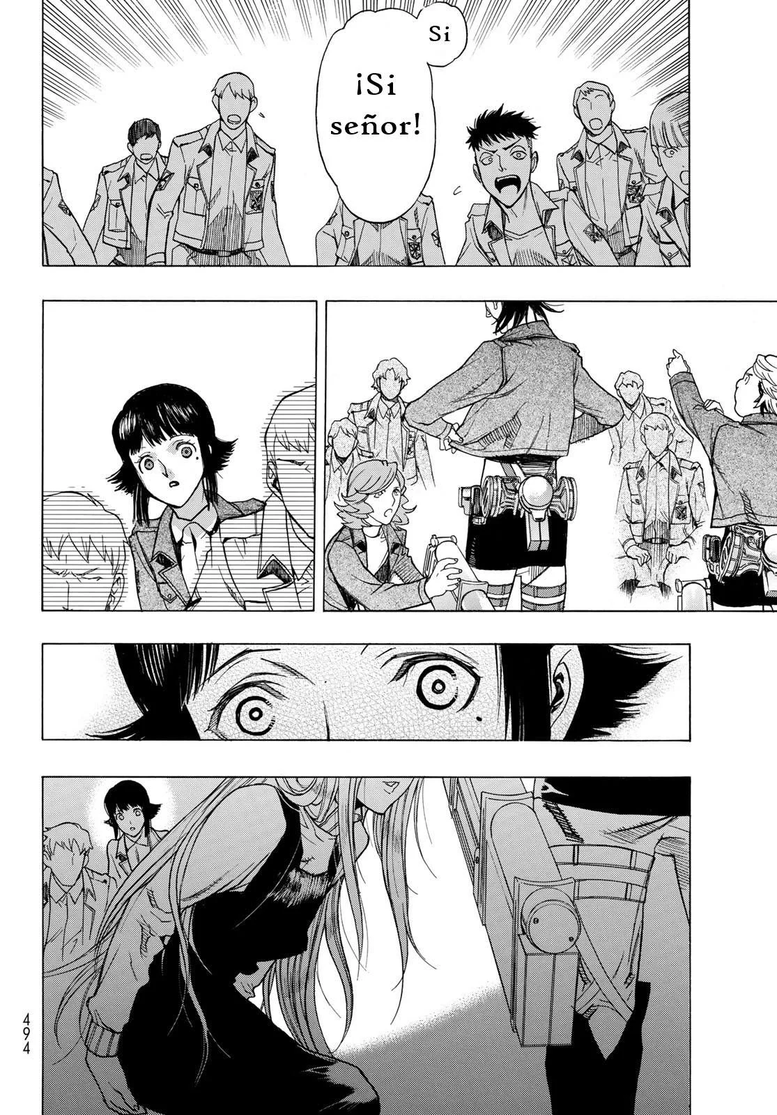 Shingeki no Kyojin: Antes de la Caída Capítulo 51 - página 15