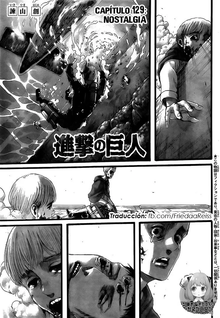 Shingeki no Kyojin Capítulo 129 - página 2